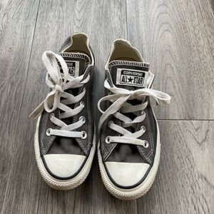 Grey Low Top Converse
